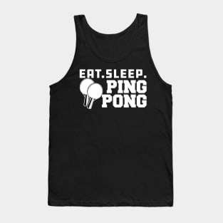 Pingpong - Eat Sleep Ping Pong Tank Top